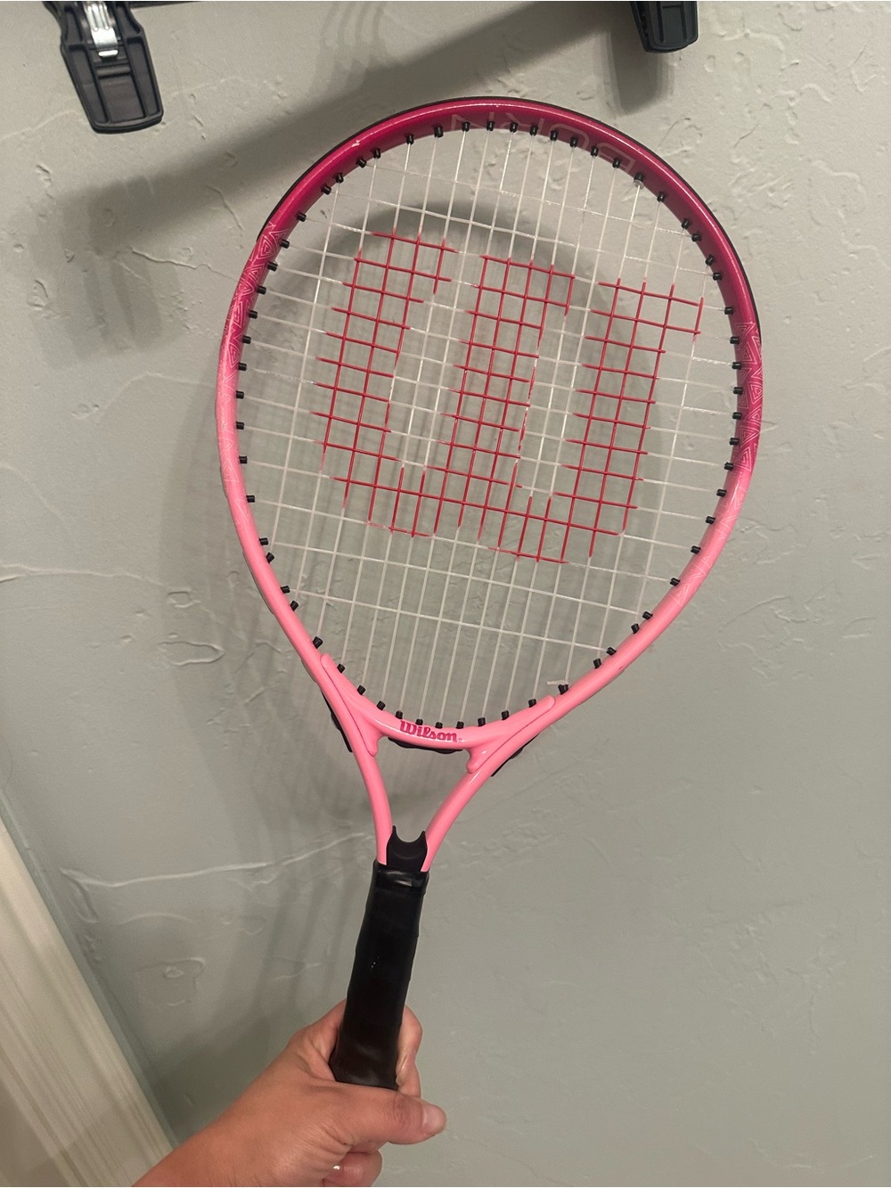 Wilson Pink Tennis Racket for kids